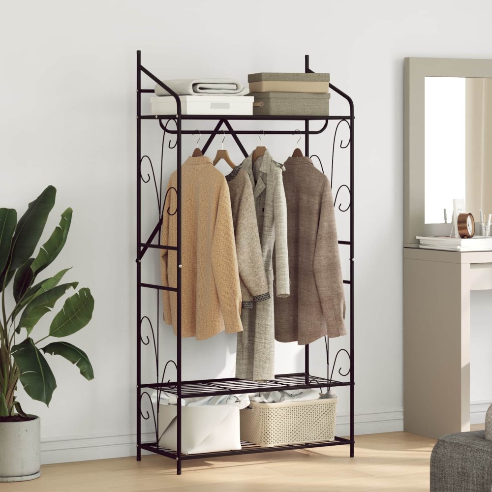 vidaXL Ανοιχτή Ντουλάπα Μονόχρωμο 78x36x158cm 1 τεμ.