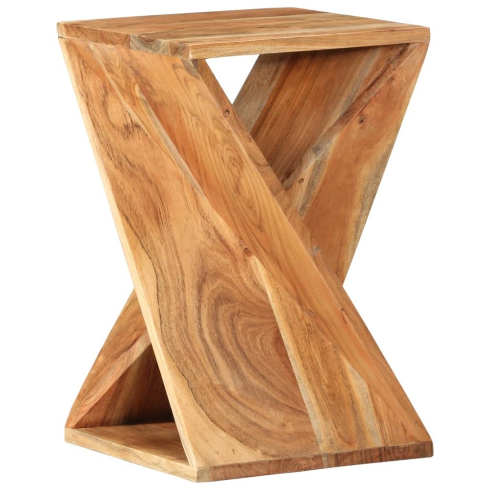 vidaXL Τραπεζάκι Βοηθητικό 35x35x55cm από Μασίφ Ξύλο Ακακίας 1 τεμ.