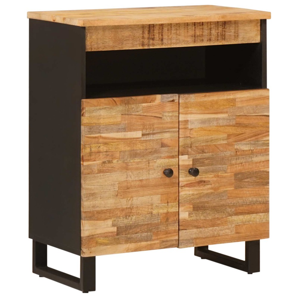 vidaXL Βοηθητικό ντουλάπι Καφέ 60x33x75cm Στερεό ξύλο μάνγκο