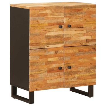 vidaXL Βοηθητικό ντουλάπι Καφέ 60x33x75cm Στερεό ξύλο μάνγκο