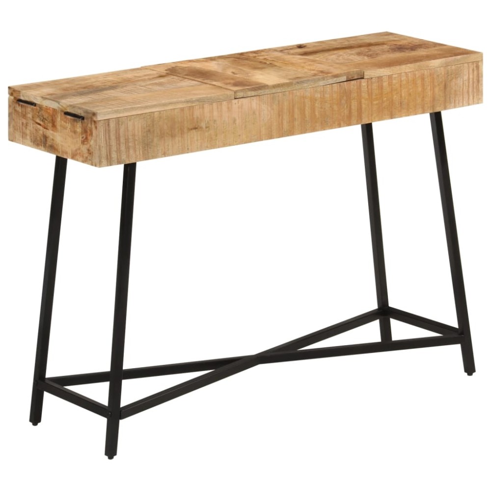 vidaXL Μπουντουάρ 105x35x75cm Μασίφ Ακατέργαστο Ξύλο Μάνγκο/Σίδηρος 1 τεμ. vidaXL Μπουντουάρ 105x35x75cm Μασίφ Ακατέργαστο Ξύλο Μάνγκο/Σίδηρος 1 τεμ.