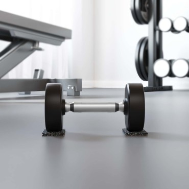 vidaXL Ρολός Γρανουλάρου Καουτσούκ Μαύρο 500 x 8 x 0,3 εκ Λάστιχο