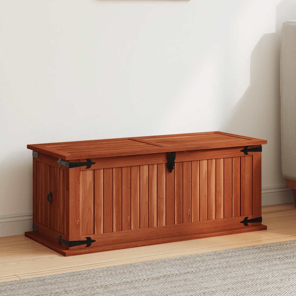 vidaXL Μπαούλο Αποθήκευσης 79x34x32cm από Μασίφ Ξύλο Ακακίας 1 τεμ.