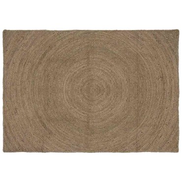 vidaXL Χαλιά χώρου Γκρι 120x170cm Γιούτα
