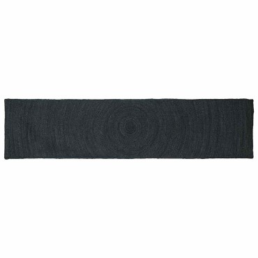 vidaXL Χαλιά χώρου Σκούρο Γκρι 60x200cm Γιούτα