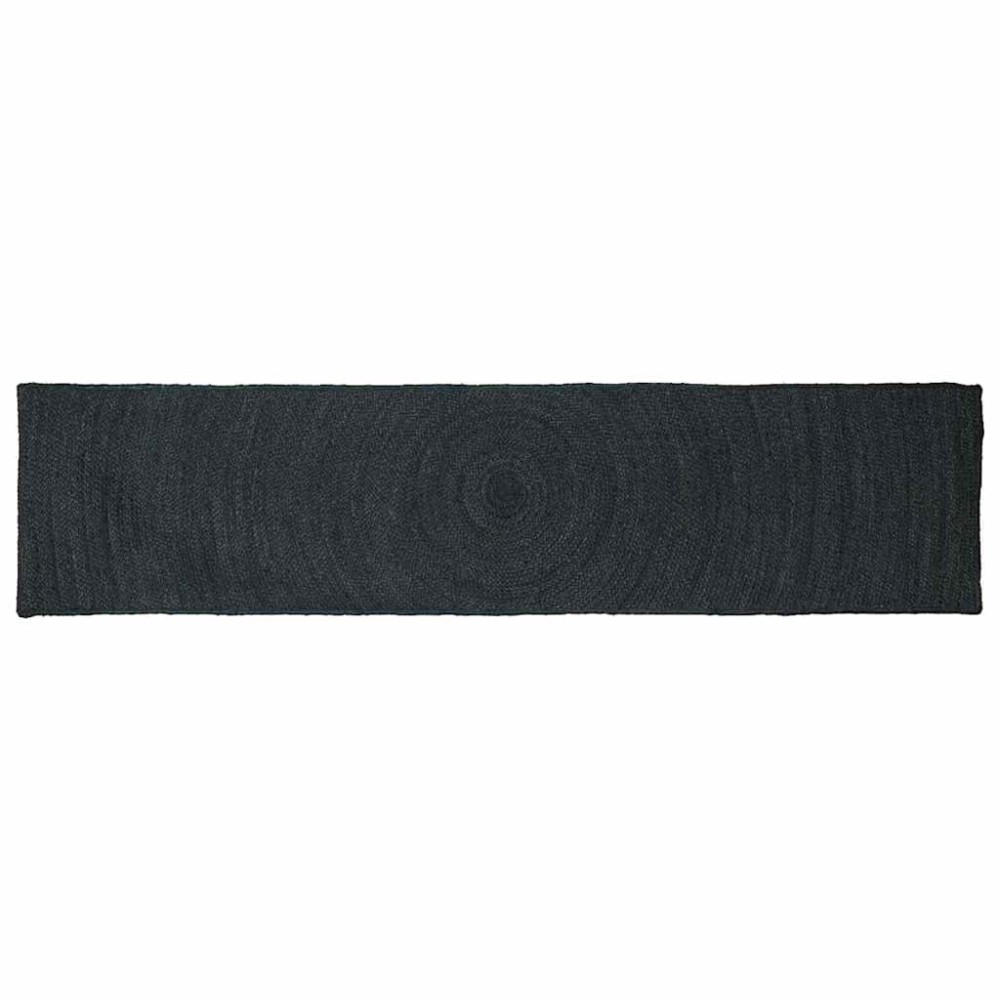 vidaXL Χαλιά χώρου Σκούρο Γκρι 60x250cm Γιούτα