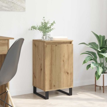 vidaXL Πλαϊνό γραφείο Artisan Oak 40x35x70cm Επεξεργασμένο Ξύλο 1 τεμ.