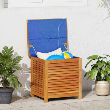 vidaXL Μπαούλο Αποθήκευσης Κήπου 60x50x56cm από Μασίφ Ξύλο Ακακίας 1 τεμ.