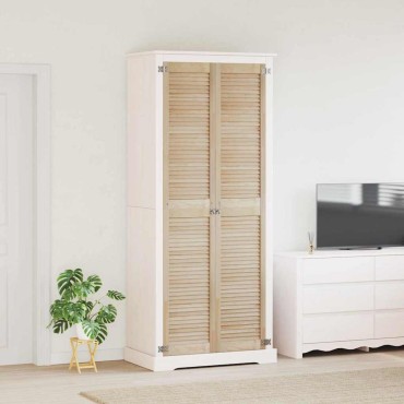 vidaXL Πόρτα Ντουλάπας με πόρτα 2 τμχ. Φυσικό 201 x 2,1 x 39,5 cm