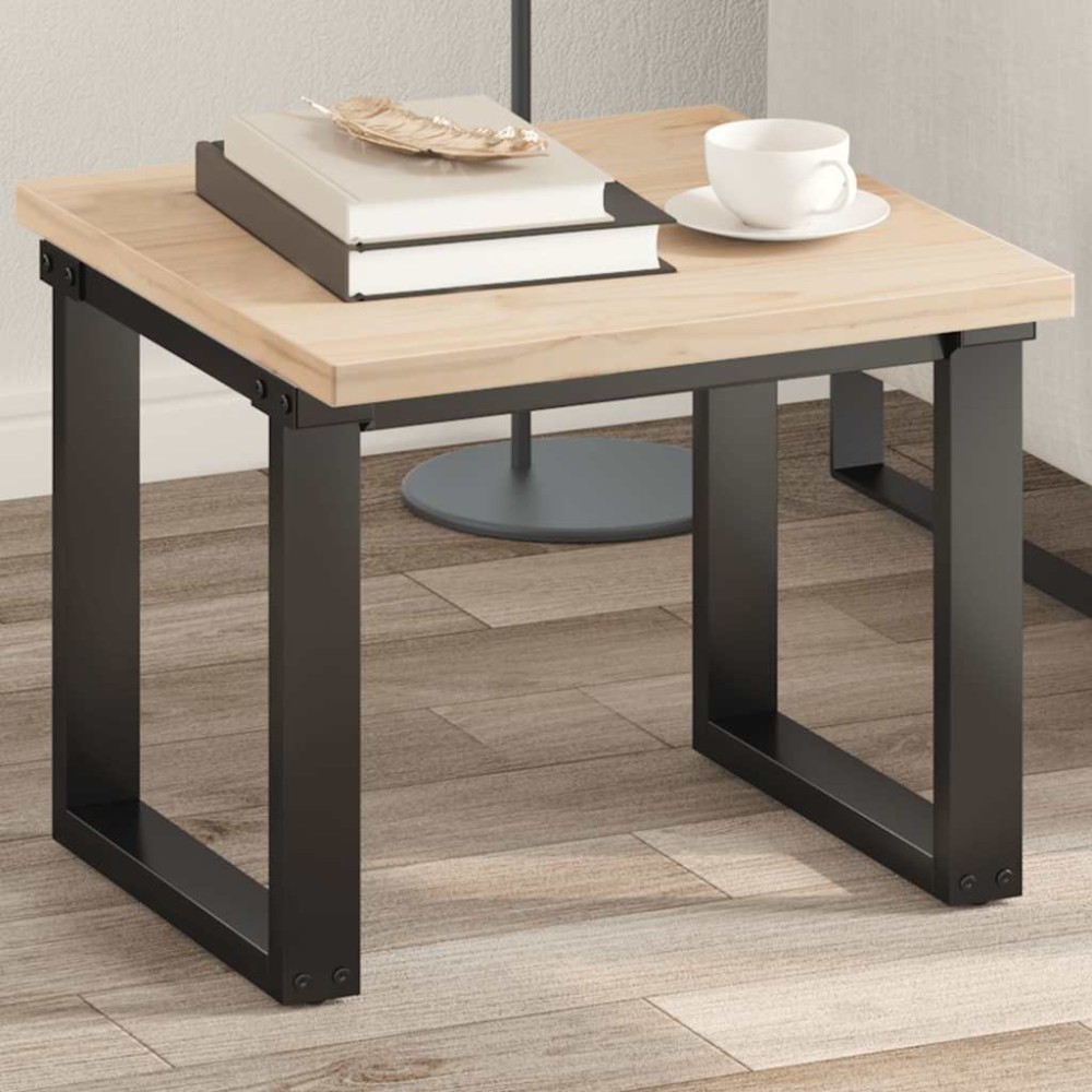 vidaXL Επιφάνεια Τραπεζιού Τετράγωνη 50x50x2,5cm Μασίφ Ξύλο Πεύκου 1 τεμ.