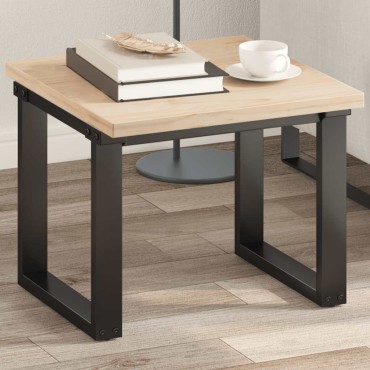 vidaXL Επιφάνεια Τραπεζιού Τετράγωνη 50x50x2,5cm Μασίφ Ξύλο Πεύκου 1 τεμ.
