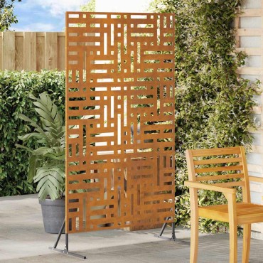 vidaXL Οθόνη Ιδιωτικότητας 100x50x180cm Σκ rusty