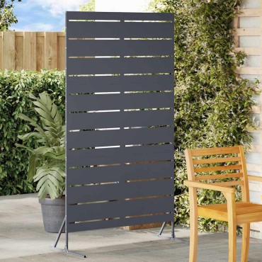 vidaXL Οθόνη Ιδιωτικότητας 100x50x180cm Ατσάλι Ανθρακί