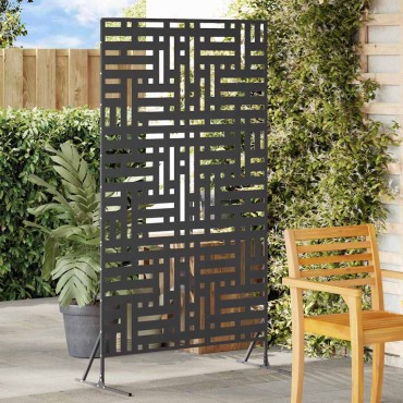 vidaXL Οθόνη Ιδιωτικότητας 100x50x180cm Ατσάλι Μαύρο