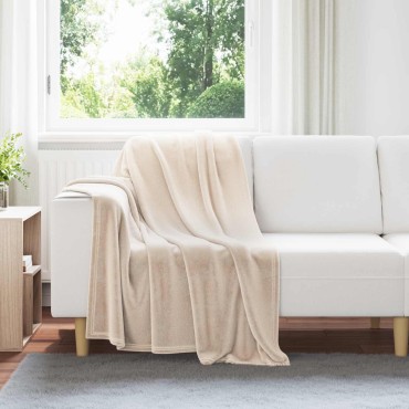 vidaXL Ριχτάρια 6 τμχ. Μπεζ 130 x 150 cm 2.98 Μαλλί