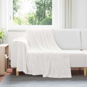 vidaXL Ριχτάρια 6 τμχ. Λευκό 150 x 200 cm 4.68 Μαλλί