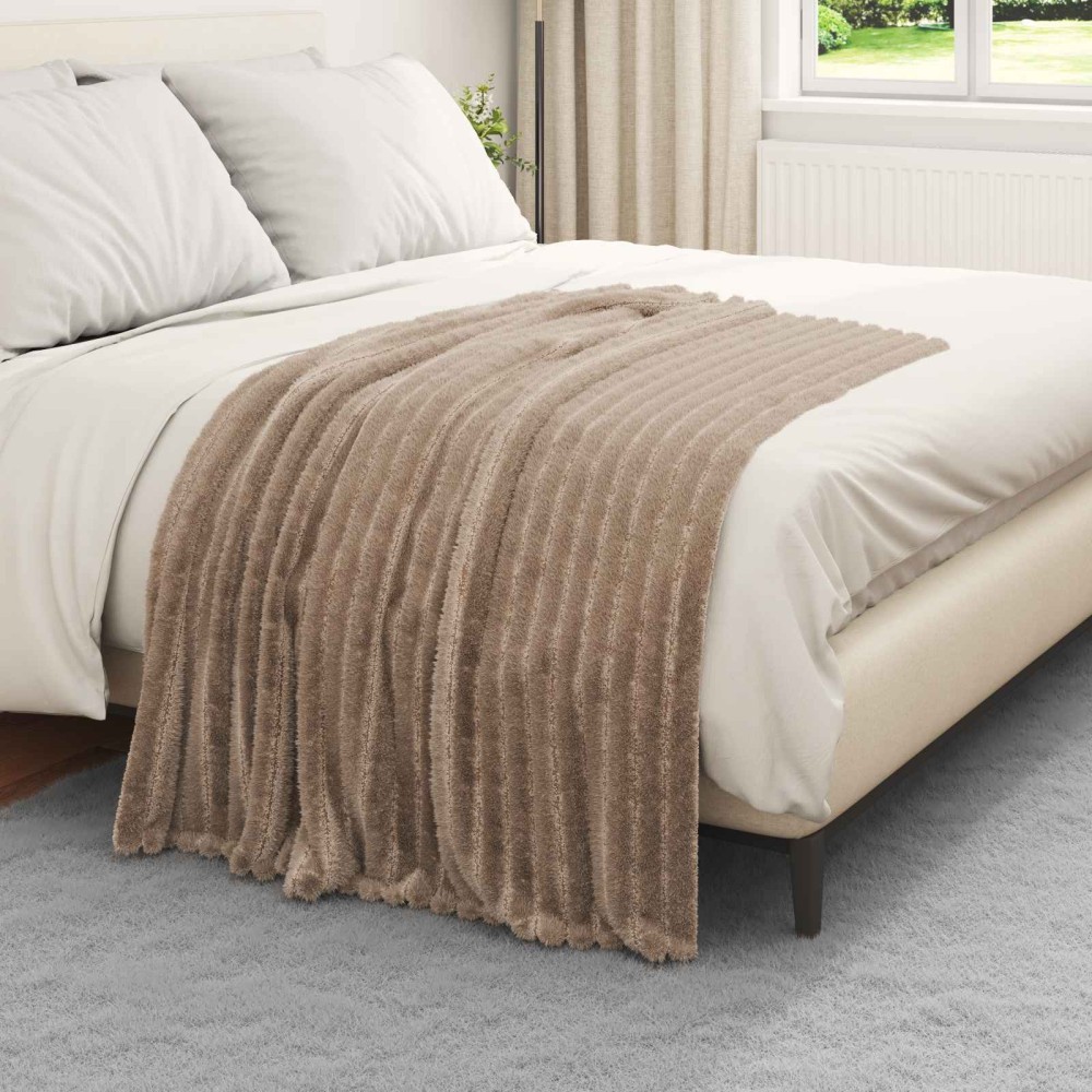 vidaXL Ριχτάρια 6 τμχ. Καμηλοπάρδαλη 150 x 130 εκ 2.85 Μαλλί