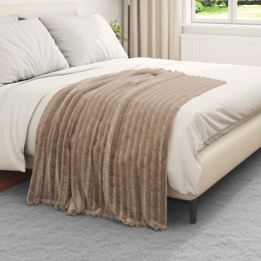 vidaXL Ριχτάρια 6 τμχ. Καμηλοπάρδαλη 150 x 130 εκ 2.85 Μαλλί