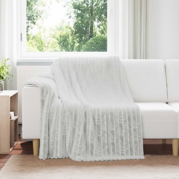 vidaXL Ριχτάρια 6 τμχ. Γκρι 200 x 150 cm 4.75 Μαλλί