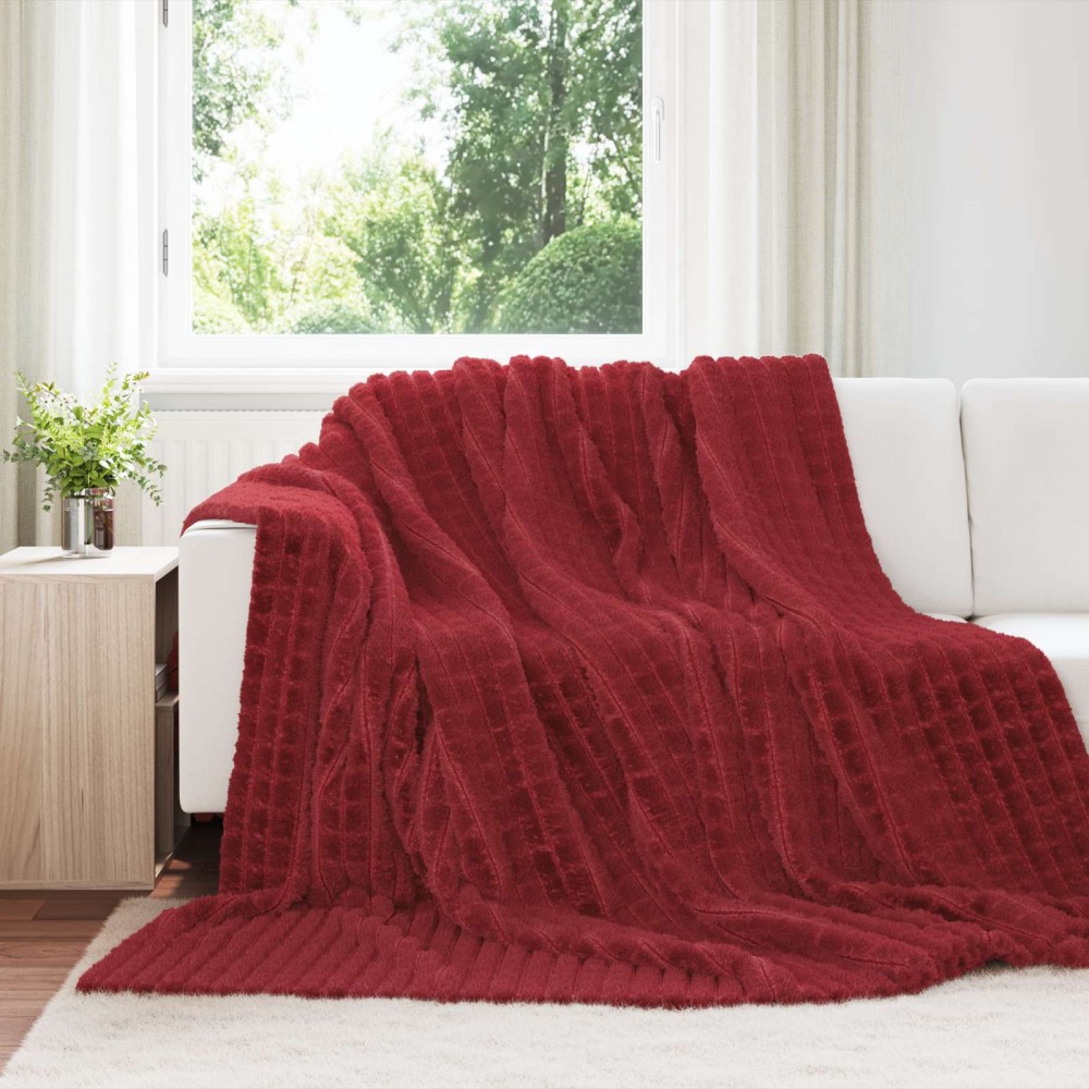 vidaXL Ριχτάρια 6 τμχ. Βεραμάν Κόκκινο 270 x 240 cm 10.04 Μαλλί