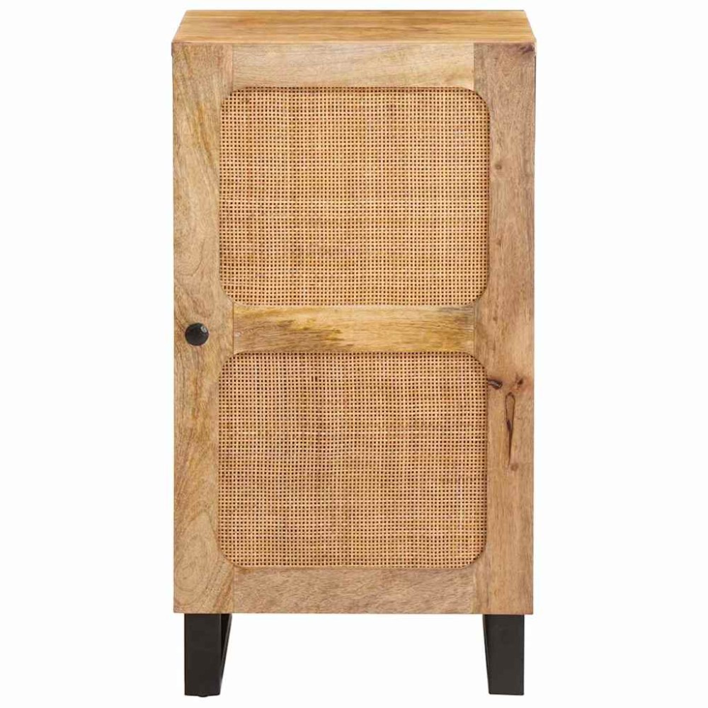 vidaXL Πλαϊνό γραφείο Καφέ 40x33x75cm Στερεό ξύλο μάνγκο
