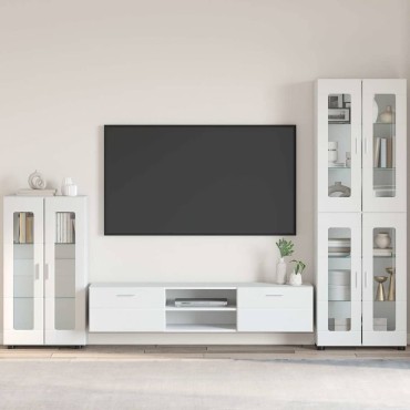 vidaXL Πλαϊνό γραφείο FLORIN 55,5x29x100cm Λευκό