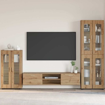 vidaXL Πλαϊνό γραφείο FLORIN 55,5x29x100cm Artisan Oak