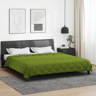 vidaXL Καλοκαιρινό Παπλωματοθήκη 240 x 260 εκ. Καλοκαίρι Πράσινο