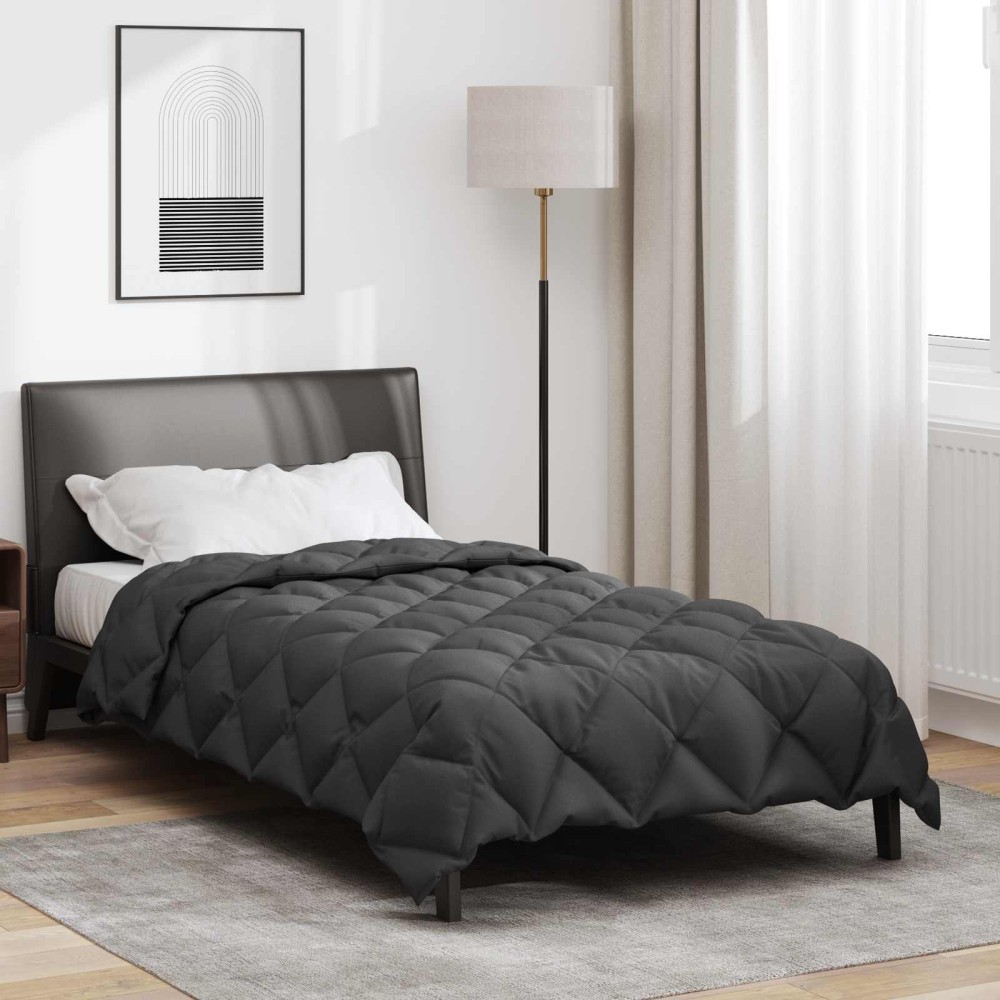 vidaXL Χειμερινό Παπλωματοθήκη 140 x 200 cm 450 gsm Ανθρακί