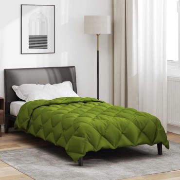 vidaXL Χειμερινό Παπλωματοθήκη 140 x 220 cm 450 gsm Πράσινο