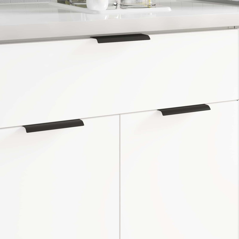 vidaXL Λαβή 2 τμχ. Μαύρο 120 x 39.6 x 17 χιλ. Αλουμίνιο