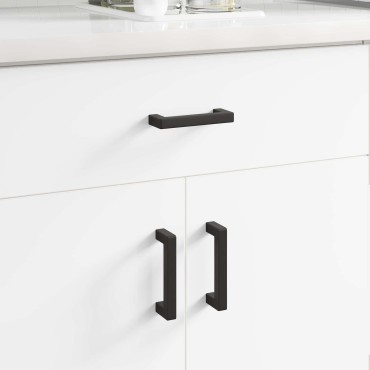 vidaXL Χειριστήριο Επίπλου 530 τμχ. Μαύρο 105 x 12 x 36 mm Σίδερο
