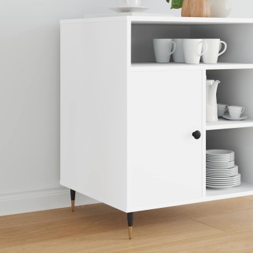 vidaXL Πόδια Επίπλων 12 pcs Μαύρο και Χρυσό Ø 40 x 98 mm Σίδερο