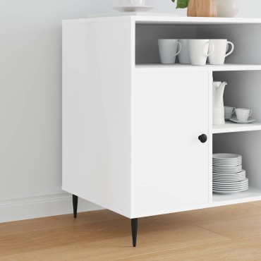 vidaXL Πόδια Επίπλων 2 τμχ. Μαύρο Ø 40 x 98 mm Σίδερο