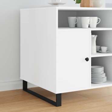 vidaXL Πόδια Επίπλων 2 τμχ. Μαύρο 596 x 40,5 x 100 χιλ Σίδερο
