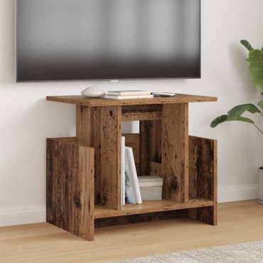 vidaXL Βάση TV 50x35x45cm Παλιό ξύλο Επεξεργασμένο Ξύλο