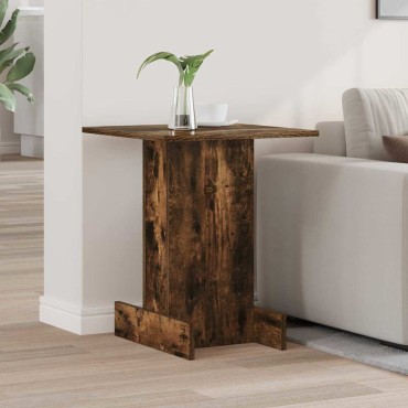 vidaXL End Table Καπνιστό Δρύς 44,5x45x55cm Επεξεργασμένο Ξύλο