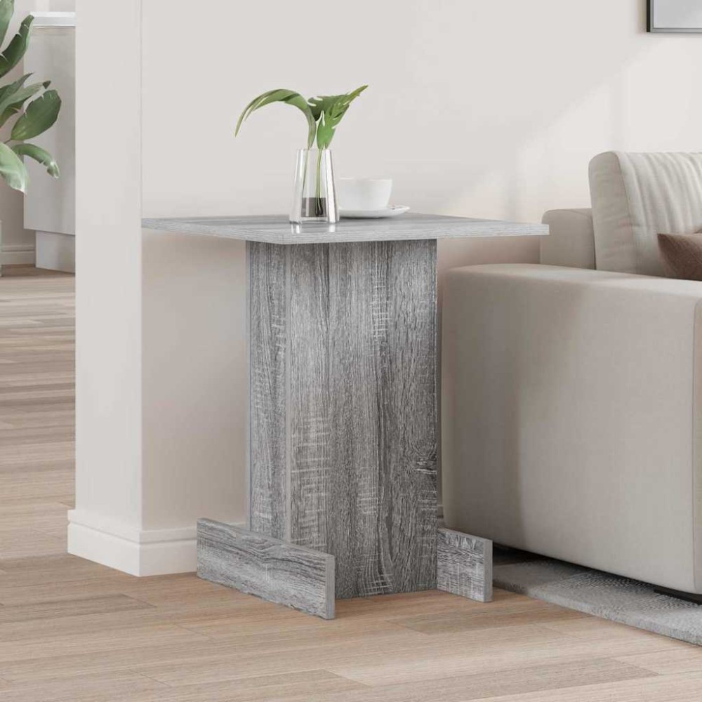 vidaXL End Table Γκρίζο Σονομα 44,5x45x55cm Επεξεργασμένο Ξύλο