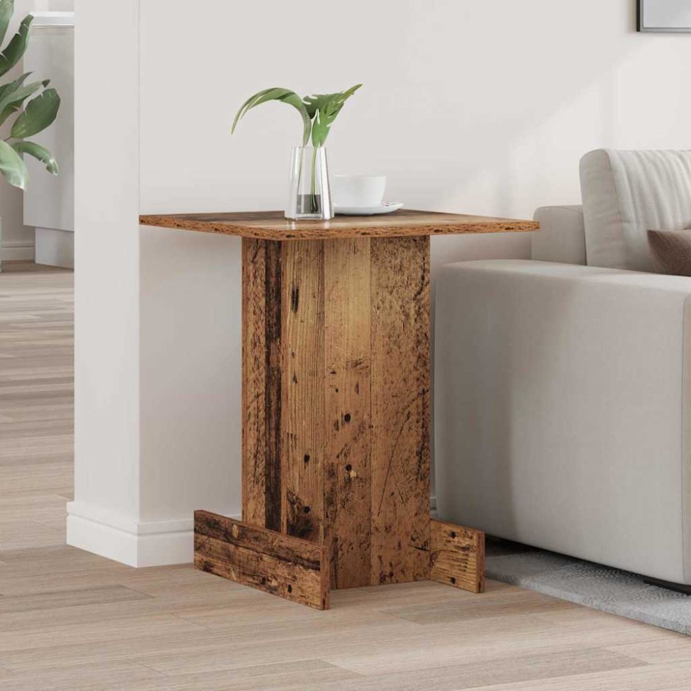 vidaXL End Table Παλιό ξύλο 44,5x45x55cm Επεξεργασμένο Ξύλο