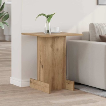 vidaXL End Table Artisan Oak 44,5x45x55cm Επεξεργασμένο Ξύλο