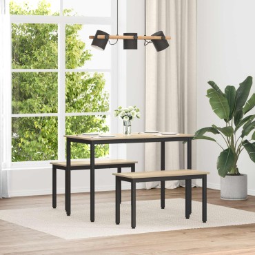 vidaXL παγκάκι Σονόμα 80x35x45cm Επεξεργασμένο Ξύλο