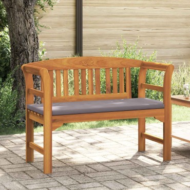 vidaXL Παγκάκι Ρόδου Φυσικό 114x46x82,5cm Στερεό Ξύλο Ακακίας 1 τεμ.