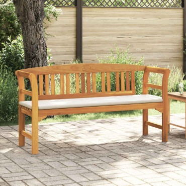 vidaXL Παγκάκι Ρόδου Φυσικό 157x46x82,5cm Στερεό Ξύλο Ακακίας 1 τεμ.
