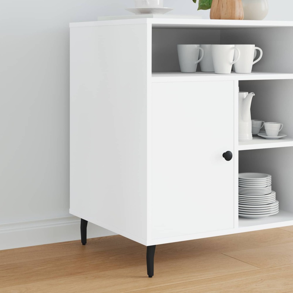 vidaXL Στηρίγματα 2 τμχ. Μαύρο 40 x 40 x 100 mm Σίδερο