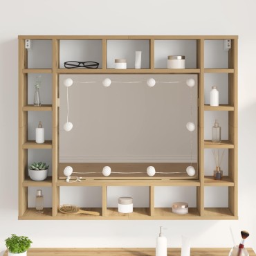 vidaXL Φώτα Καθρέφτη 12 pcs Λευκό 4.5 x 4.5 x 4.8 εκ Πλαστικό