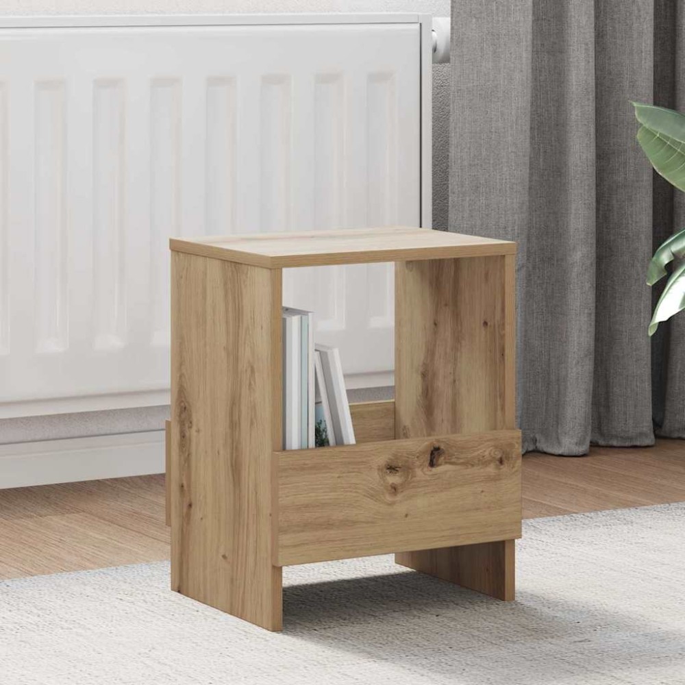 vidaXL Ράφι Περιοδικών Artisan Oak 35x30x45cm 1 τεμ.