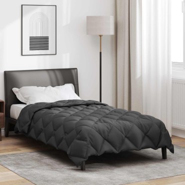 vidaXL Χειμερινό Παπλωματοθήκη 135 x 220 εκ. 450 gsm Ανθρακί