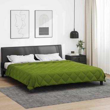 vidaXL Κουβέρτα ολόκληρου του χρόνου Πράσινο 200 x 240 cm Μικροΐνες