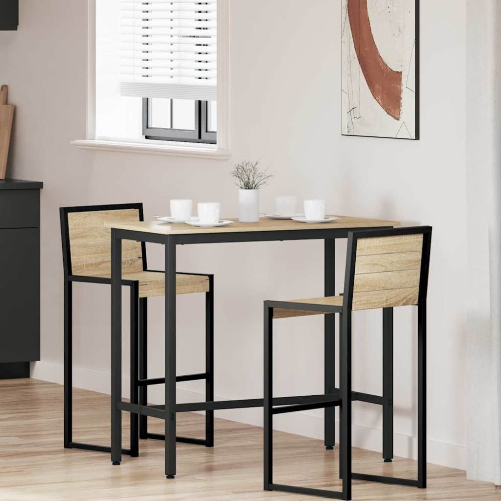 vidaXL τραπέζι Δρύς Sonoma 100x50x90,5 εκ