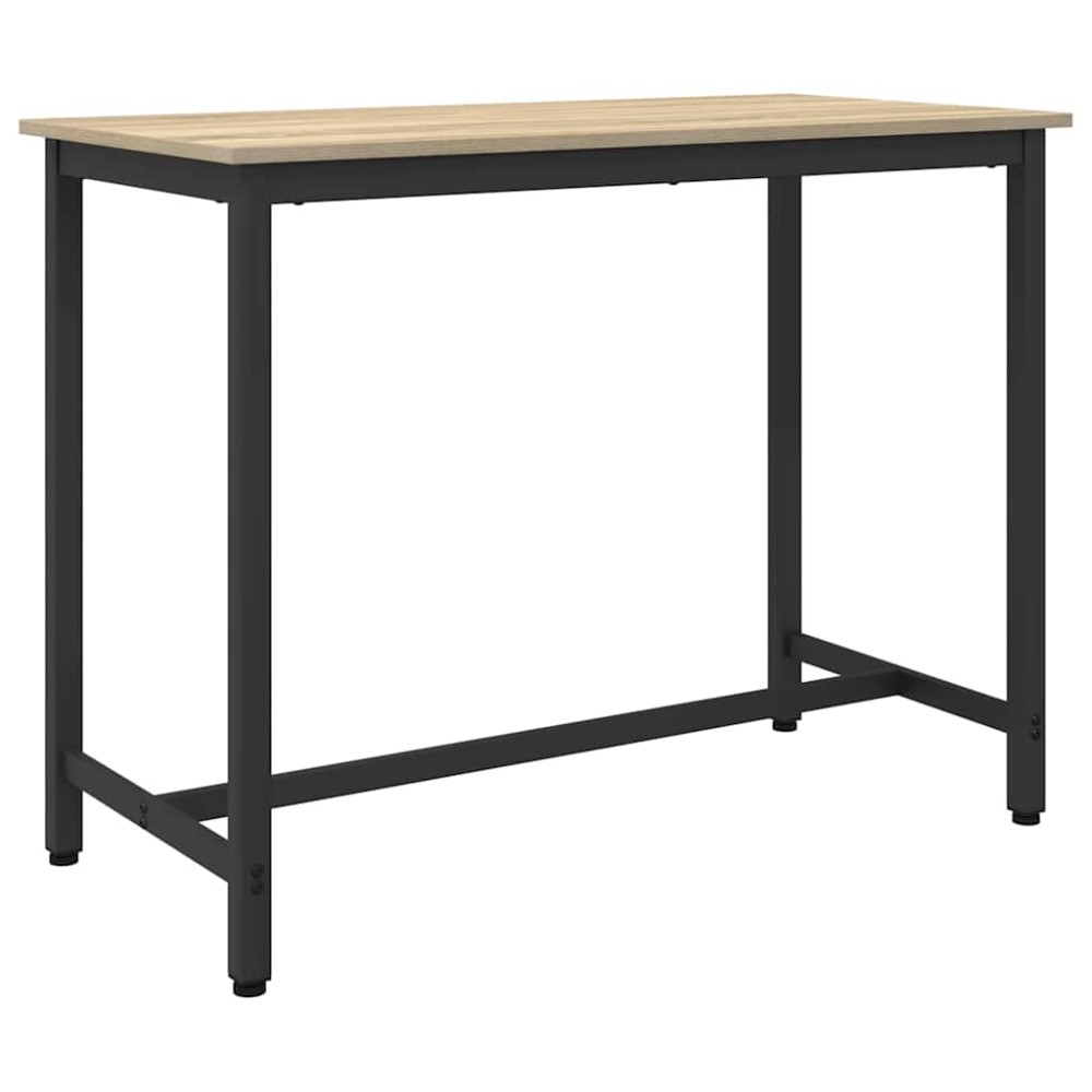 vidaXL τραπέζι Δρύς Sonoma 100x50x76,5cm